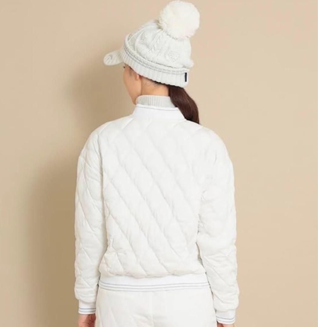 Callaway キルティングジャケット ホワイト