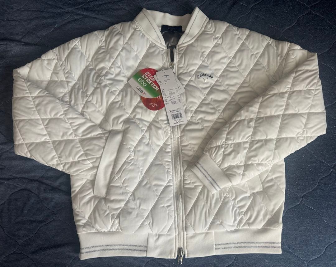 Callaway キルティングジャケット ホワイト