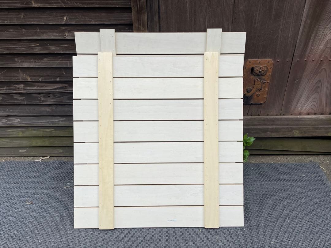 無印良品　木製ベッドフレーム　シングル　ウォールナット材　仙台　宮城