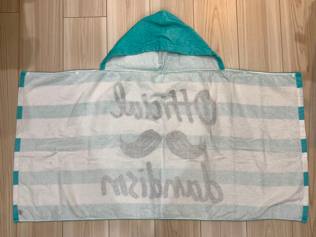 【1度のみ着用】Official 髭男dismフード付きタオル