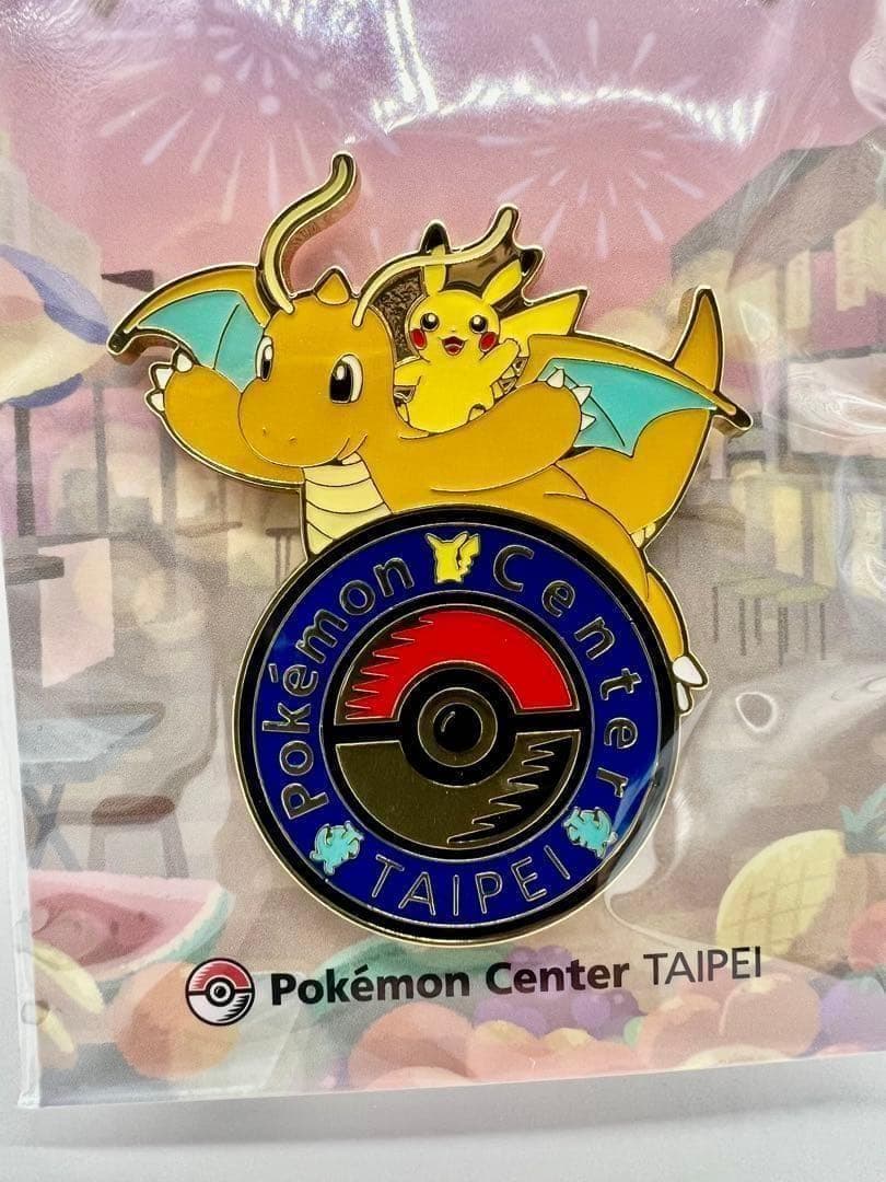4個 新品 ポケモンセンター タイペイ 台湾限定 ピンバッジ 台北 ポケセン