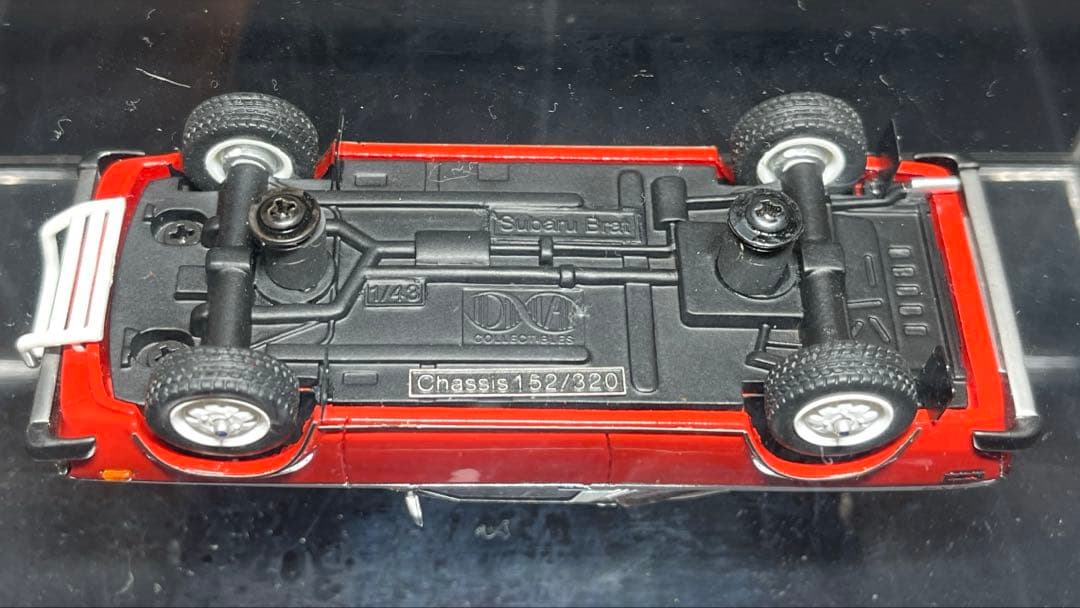 超レアモデル❗️ミニカー 1/43 DNA スバル ブラット レッド