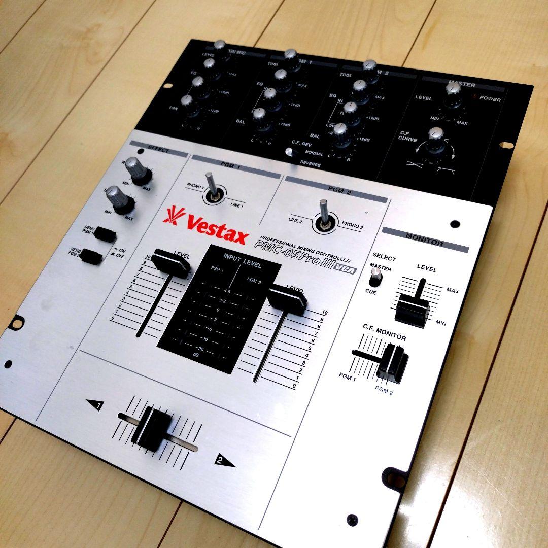 Vestax PMC-05 Pro Ⅲ VCA ミキサー フェーダーメンテ