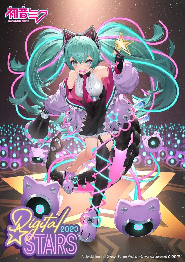 【匿名配送】初音ミク Digital Stars 2023 76ミリ缶バッジ