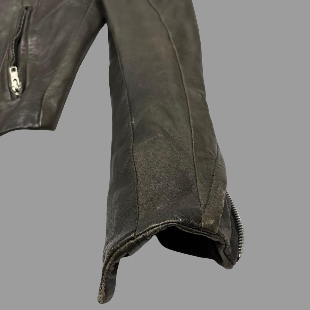 ジャケット・アウター Rare 00s archive EKAM Tech Leather Rider