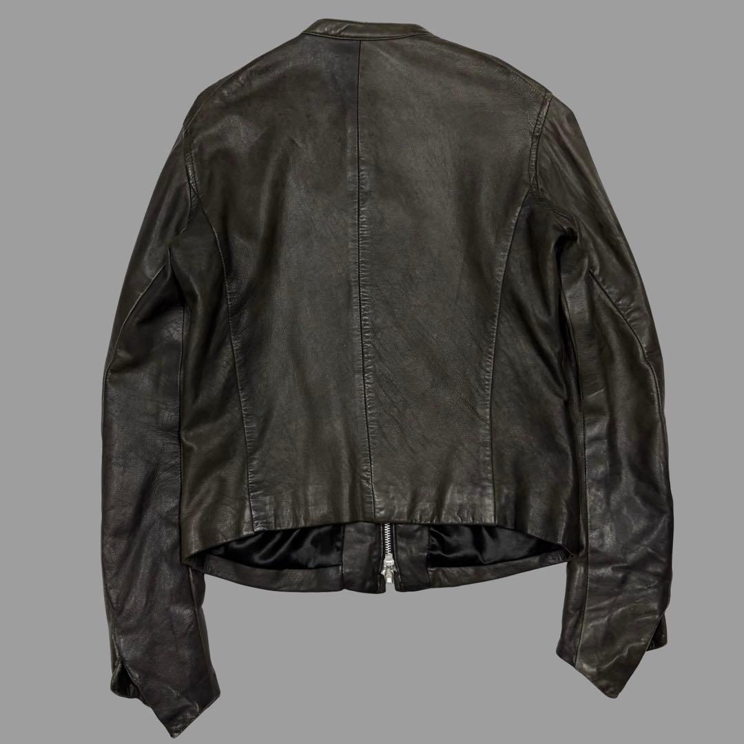 ジャケット・アウター Rare 00s archive EKAM Tech Leather Rider