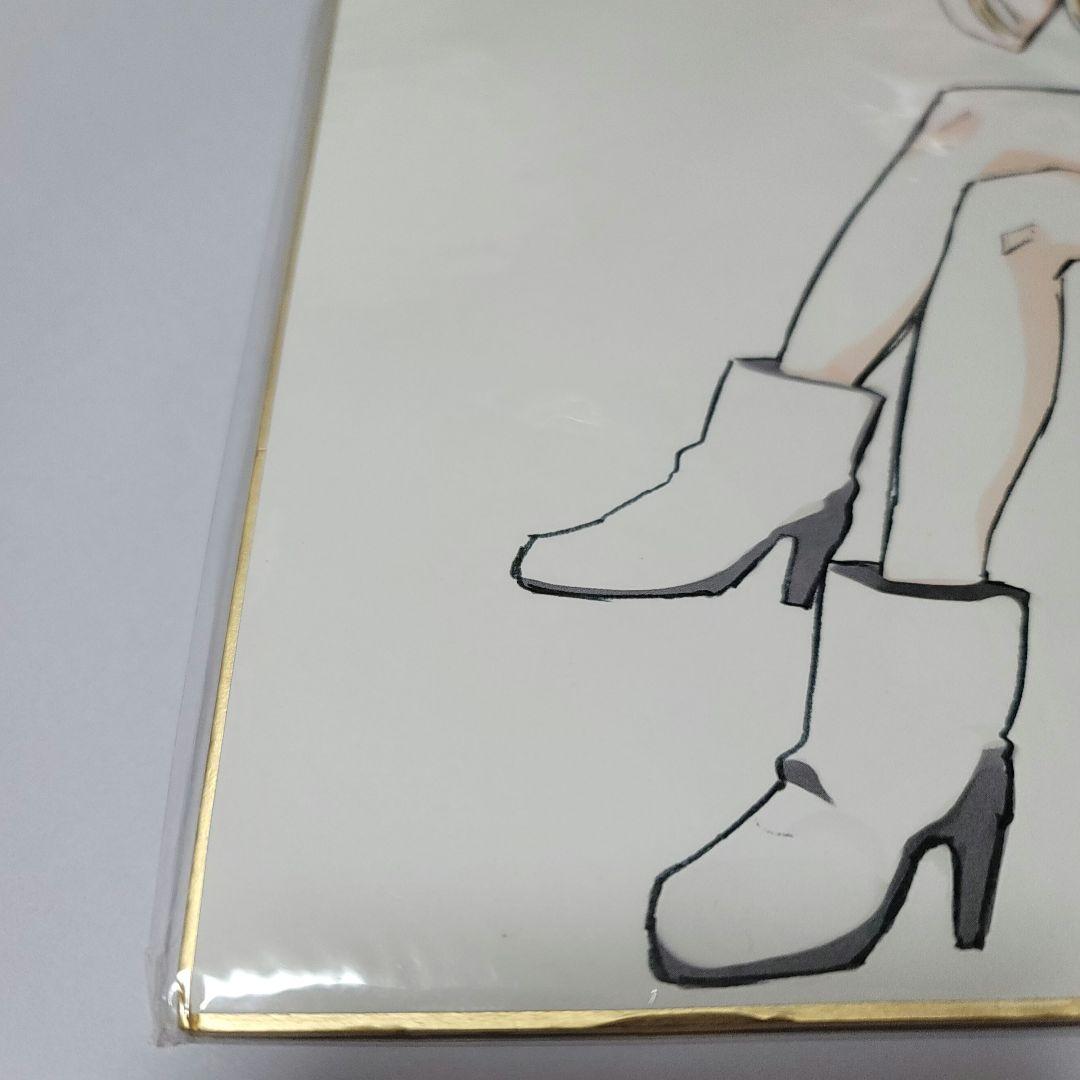 だがしかし　遠藤サヤ　複製イラスト色紙　初回限定　くじ景品