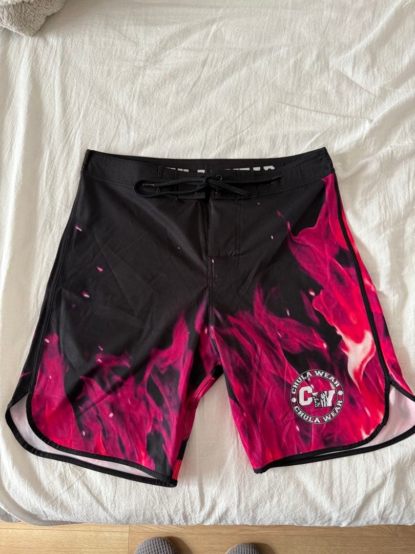 CHULA WEAR 炎デザイン ショートパンツ 28