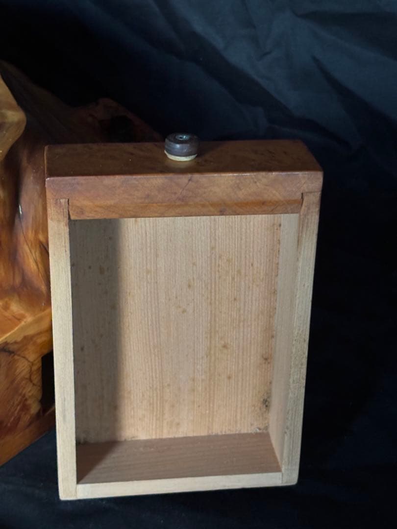 天然木製手火鉢 自然木