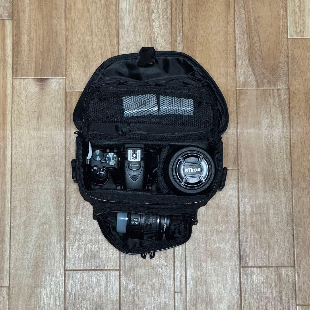 Nikon D5500 ダブルレンズセット 美品 バッグ付