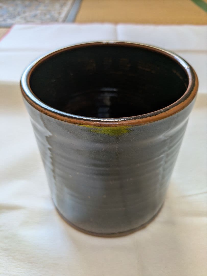 古瀬戸　松本鉄山（鐵山）　水指