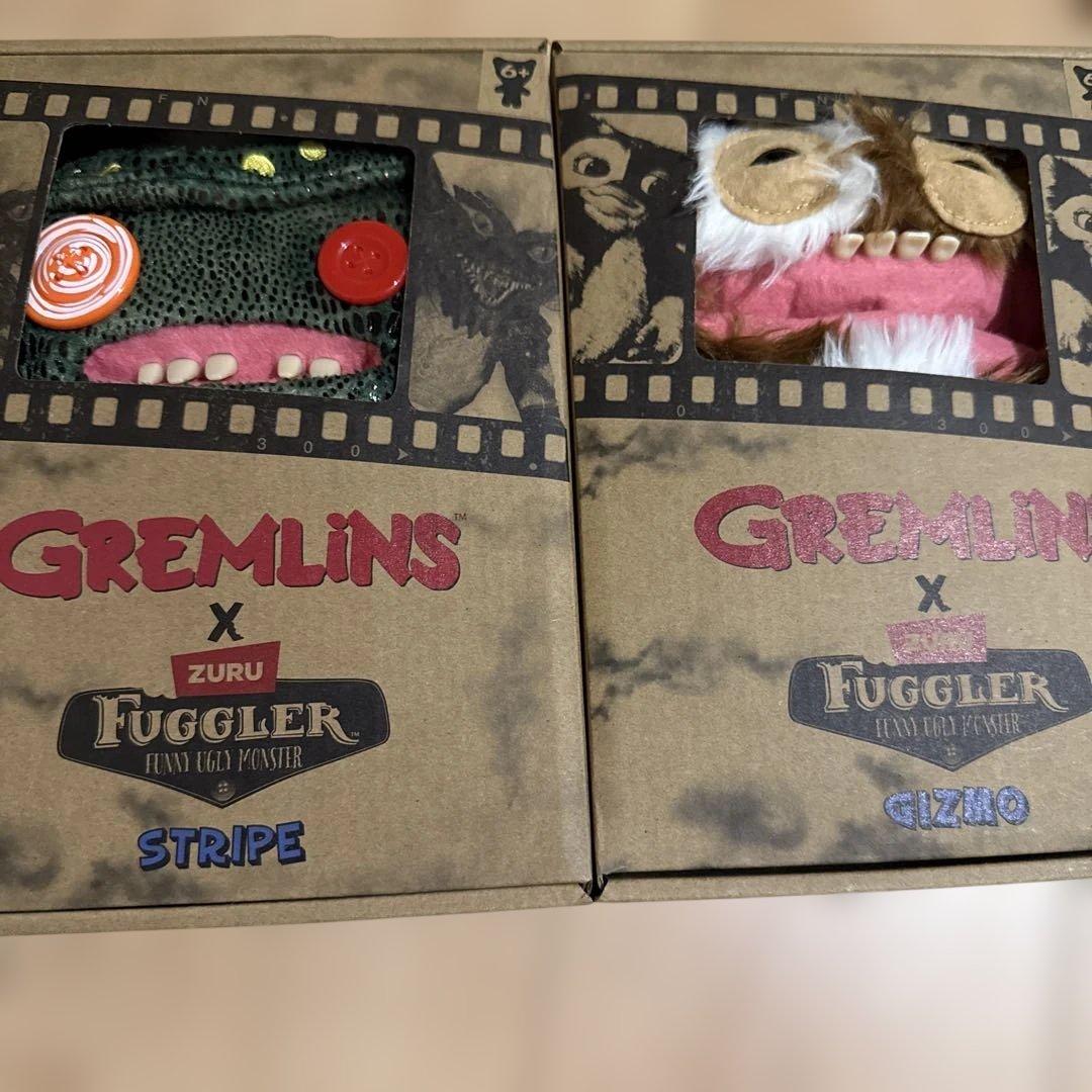 即購入可⭐︎Gremlins Fuggler ぬいぐるみ ギズモ ストライプ