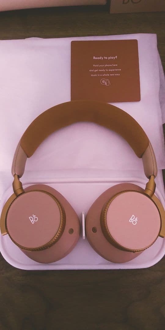 B&O Beoplay H100 ワイヤレスヘッドホン サンセットアプリコット