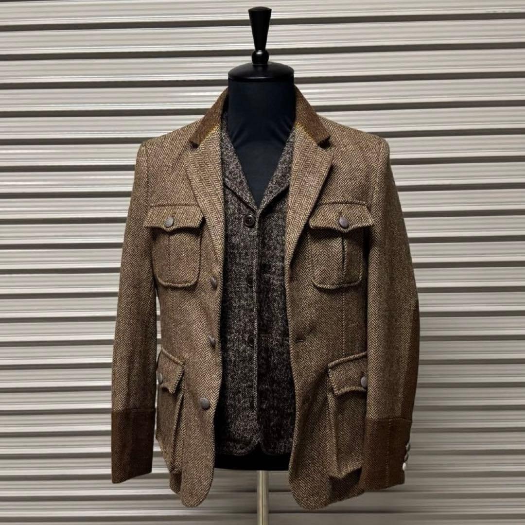 karuku ウールジャケット & ウールベスト 2点セット【未使用品】