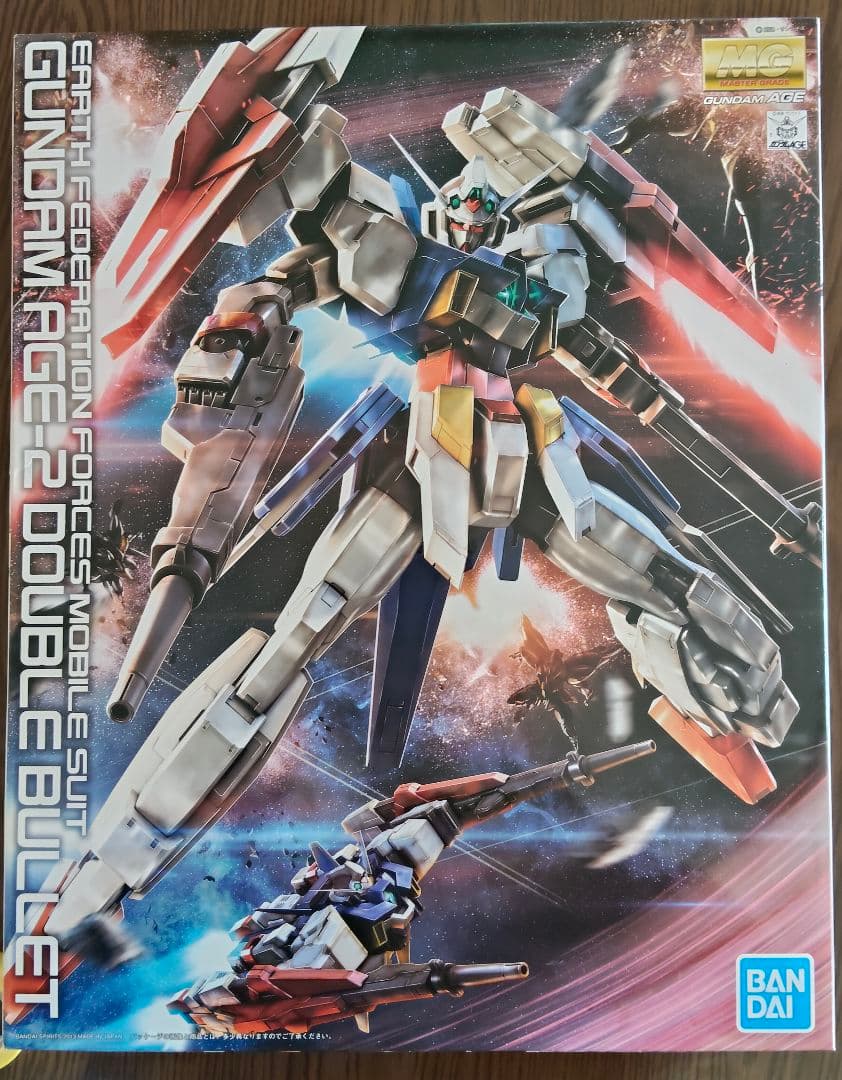 MG ガンダムAGE-2 ダブルバレット (青版)