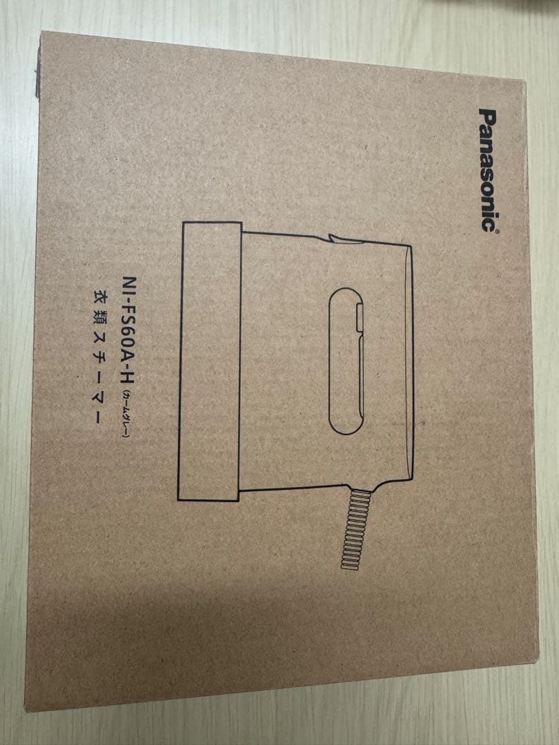 【新品・未使用】Panasonic 衣類スチーマー