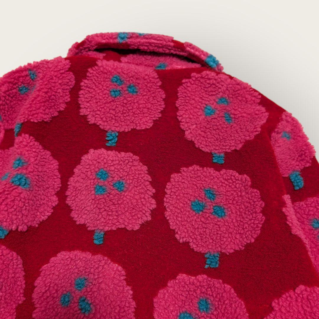 マタノアツコ　ワコール　ルームウェア　ボア　ガウン　ジャケット　M