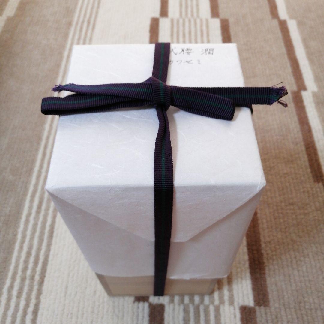 武腰潤　川蝉小口瓶　九谷焼　共箱　高さ24.5㎝