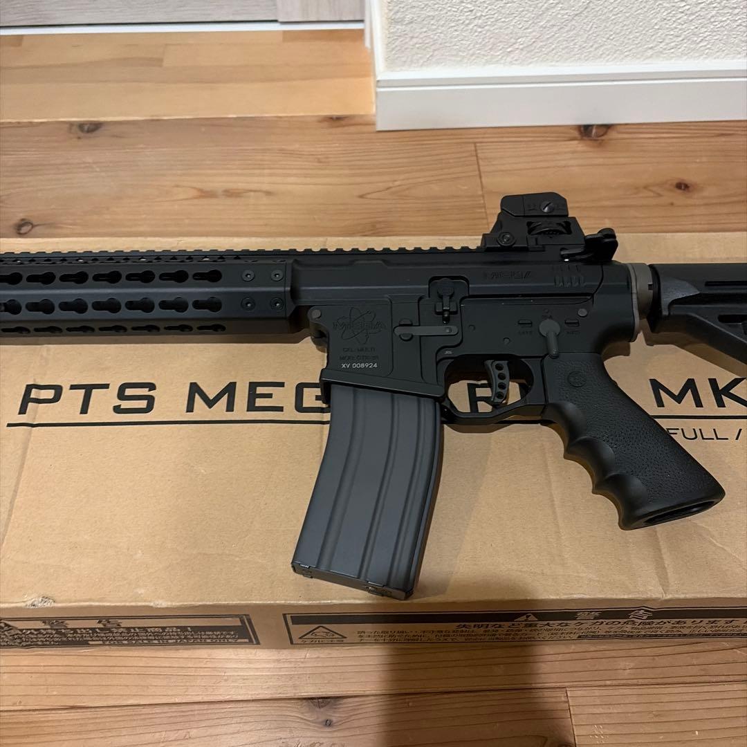 KSC MEGA MKM-AR15 ガスガン ブラック