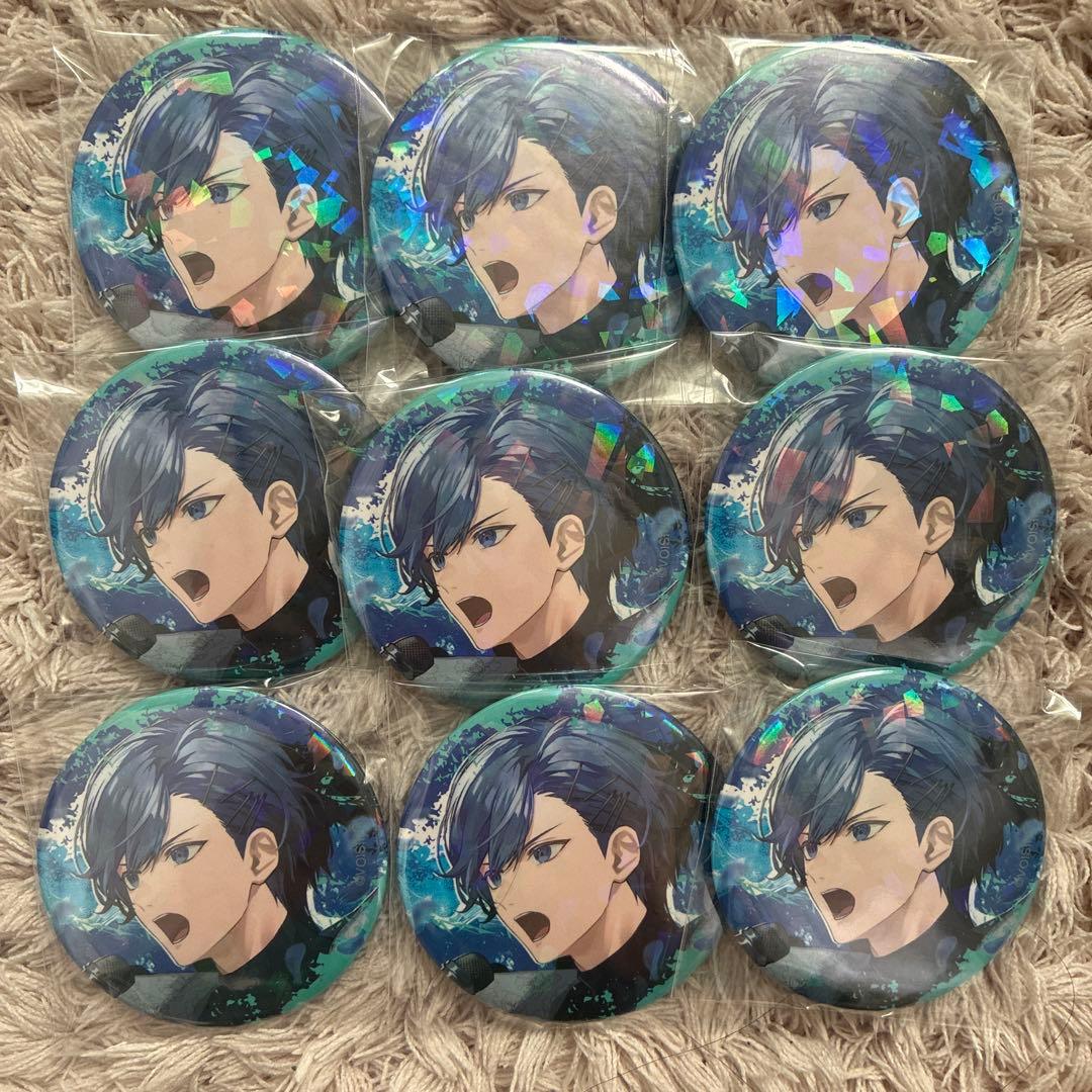 If 缶バッジ① Blue Rose