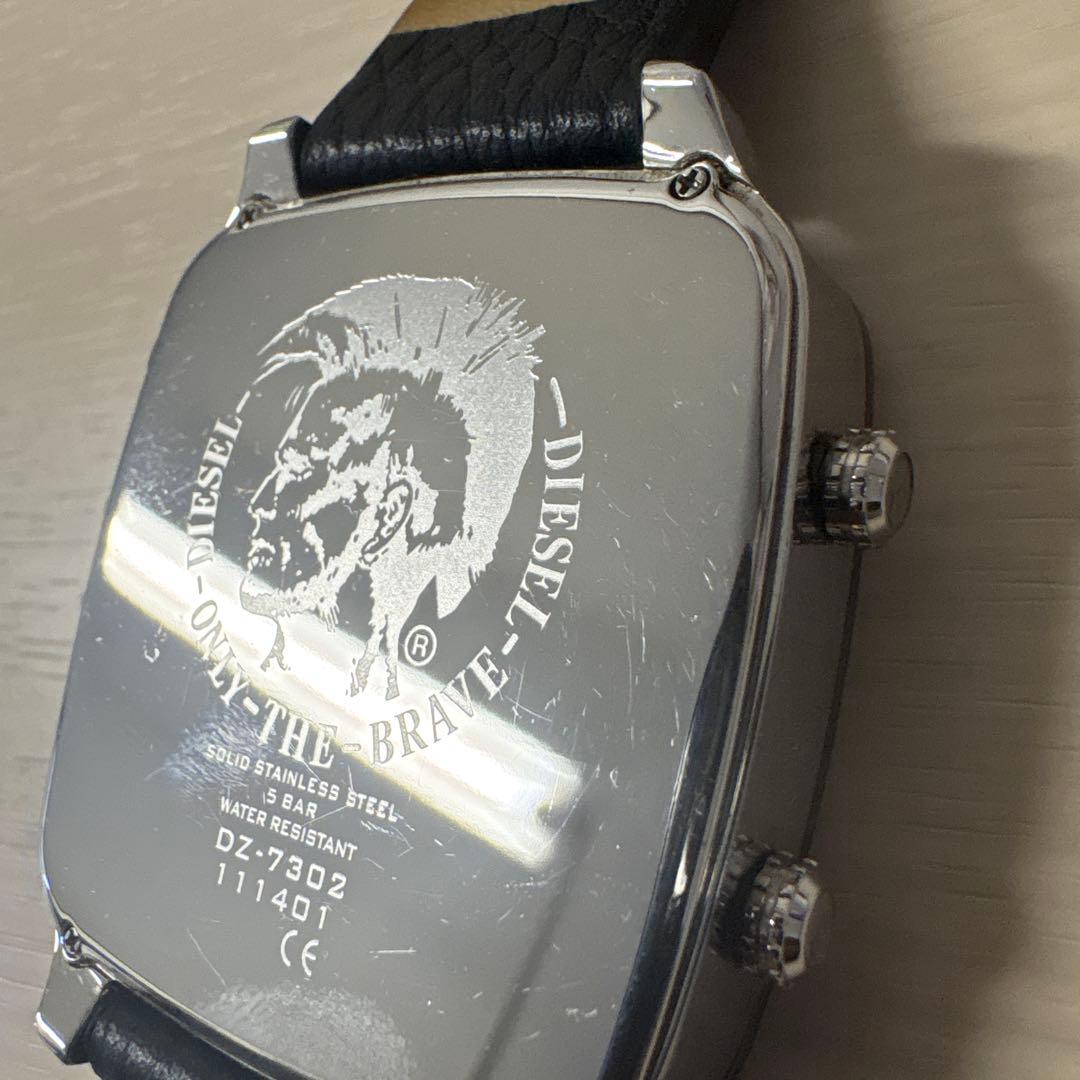 DIESEL DZ-7302 デュアルタイム腕時計