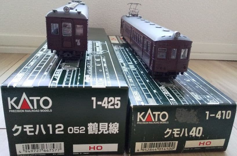 KATO HOゲージ クモハ12 & クモハ40セット