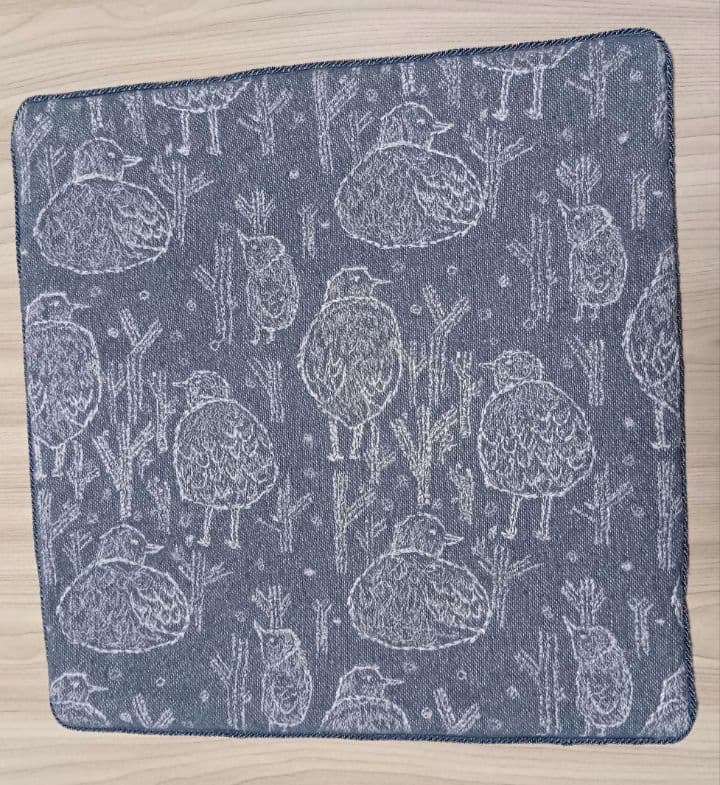 45cm用☆ circle ☆パイピングクッションカバー♪