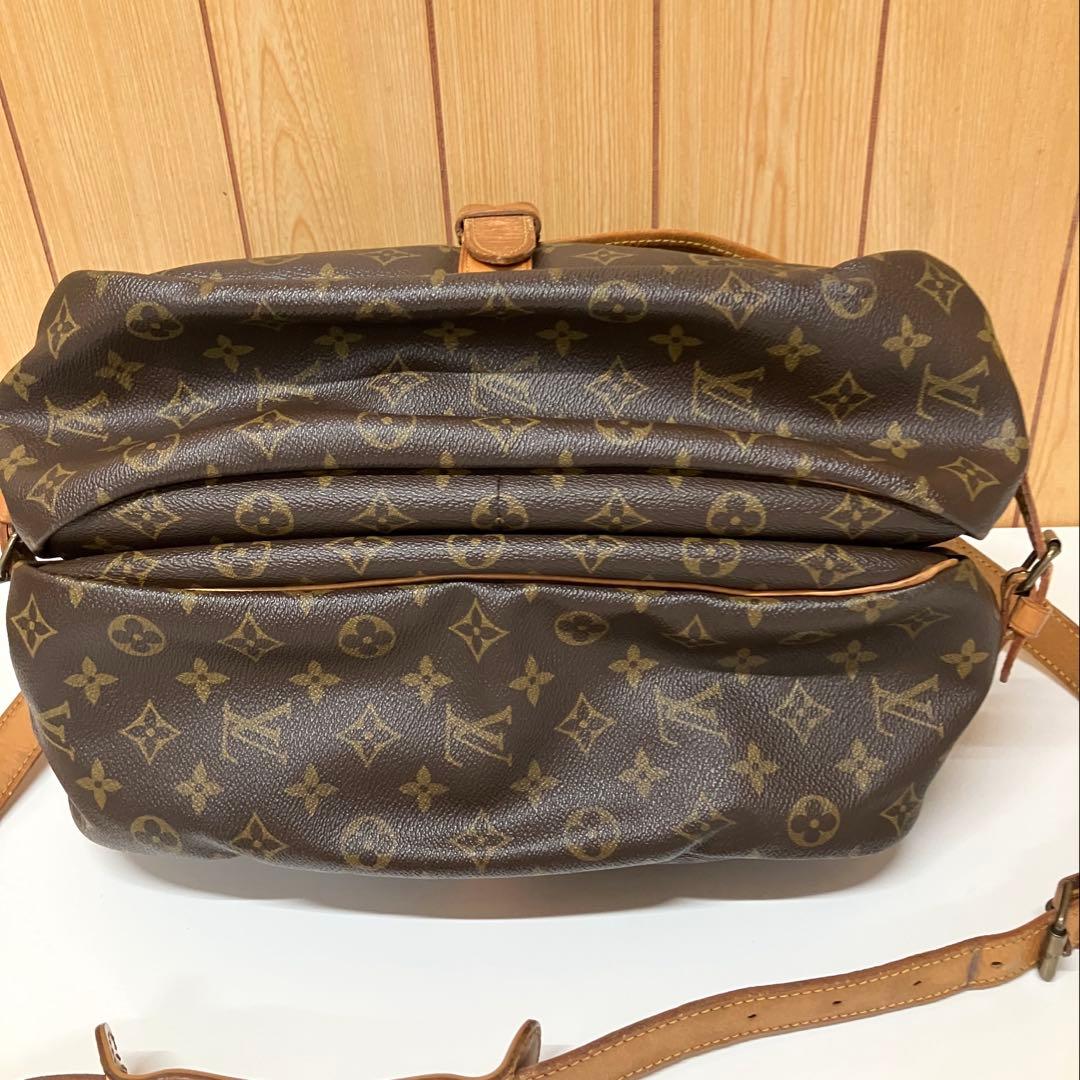 ES114 LOUIS VUITTON ルイヴィトン ソミュール35 モノグラム