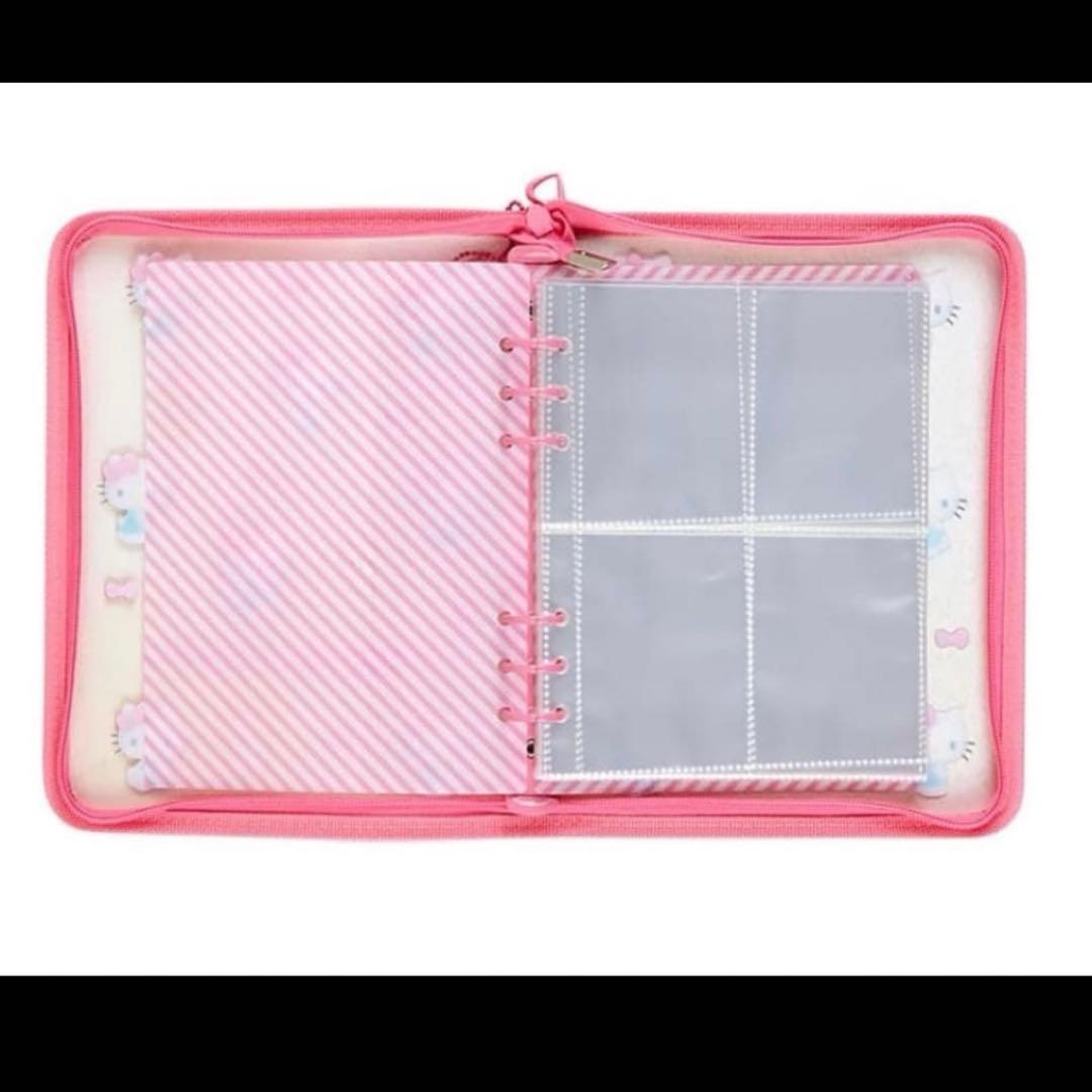 新品未使用　キティちゃん クリア バインダー サンリオ ハローキティ 6穴