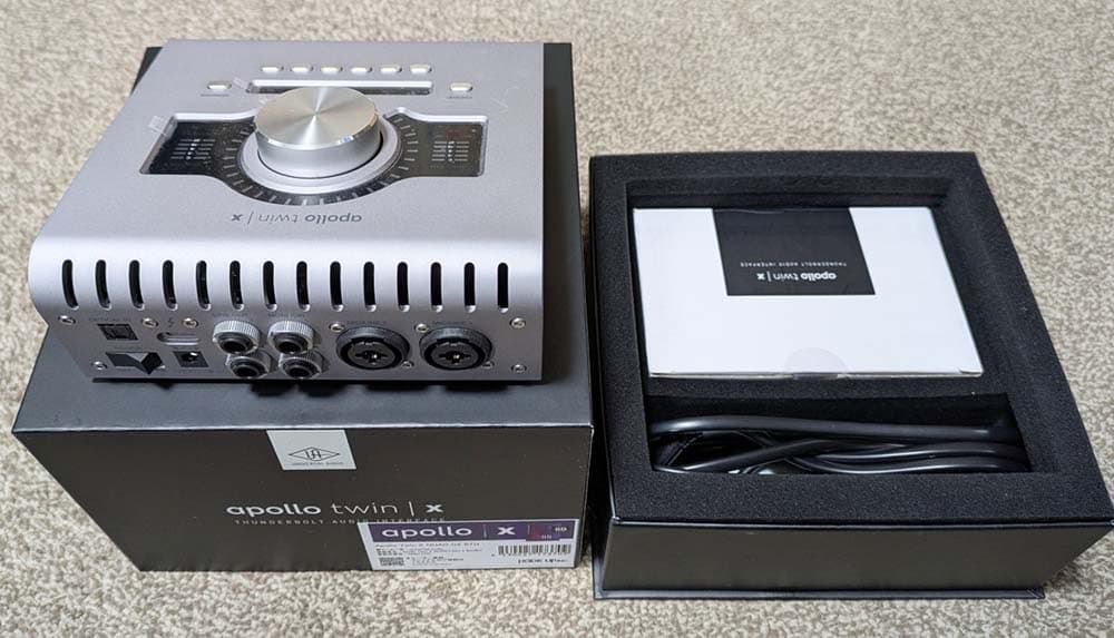 Keng ページ　Apollo Twin X QUAD G 2 Stu