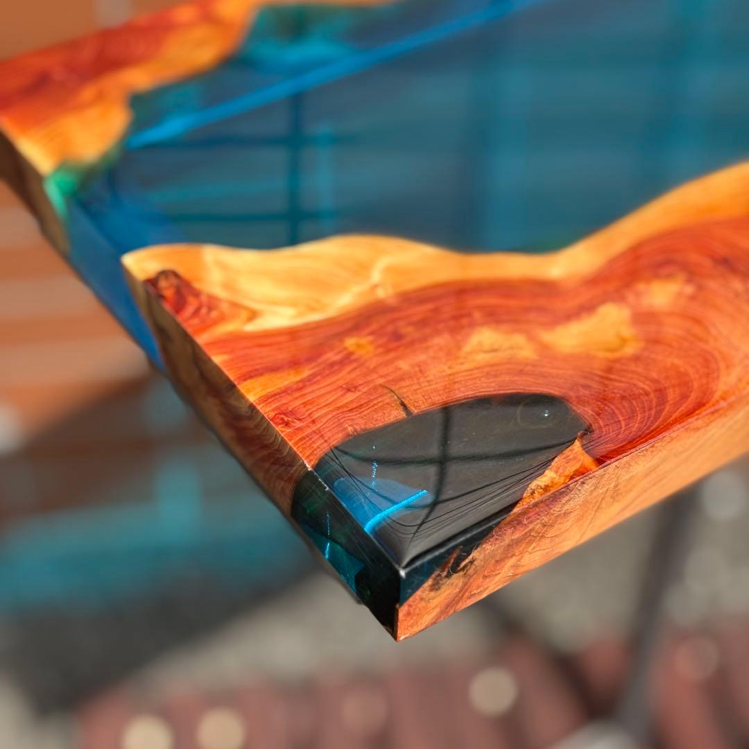 サイドテーブル アイアン 無垢 木製 おしゃれ アンティーク コの字 ミニ 伊吹