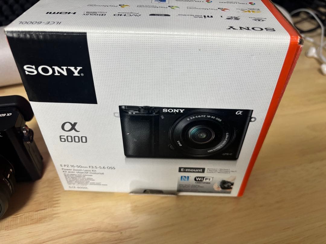 SONY α6000 パワーズームレンズキット ILCE-6000L B