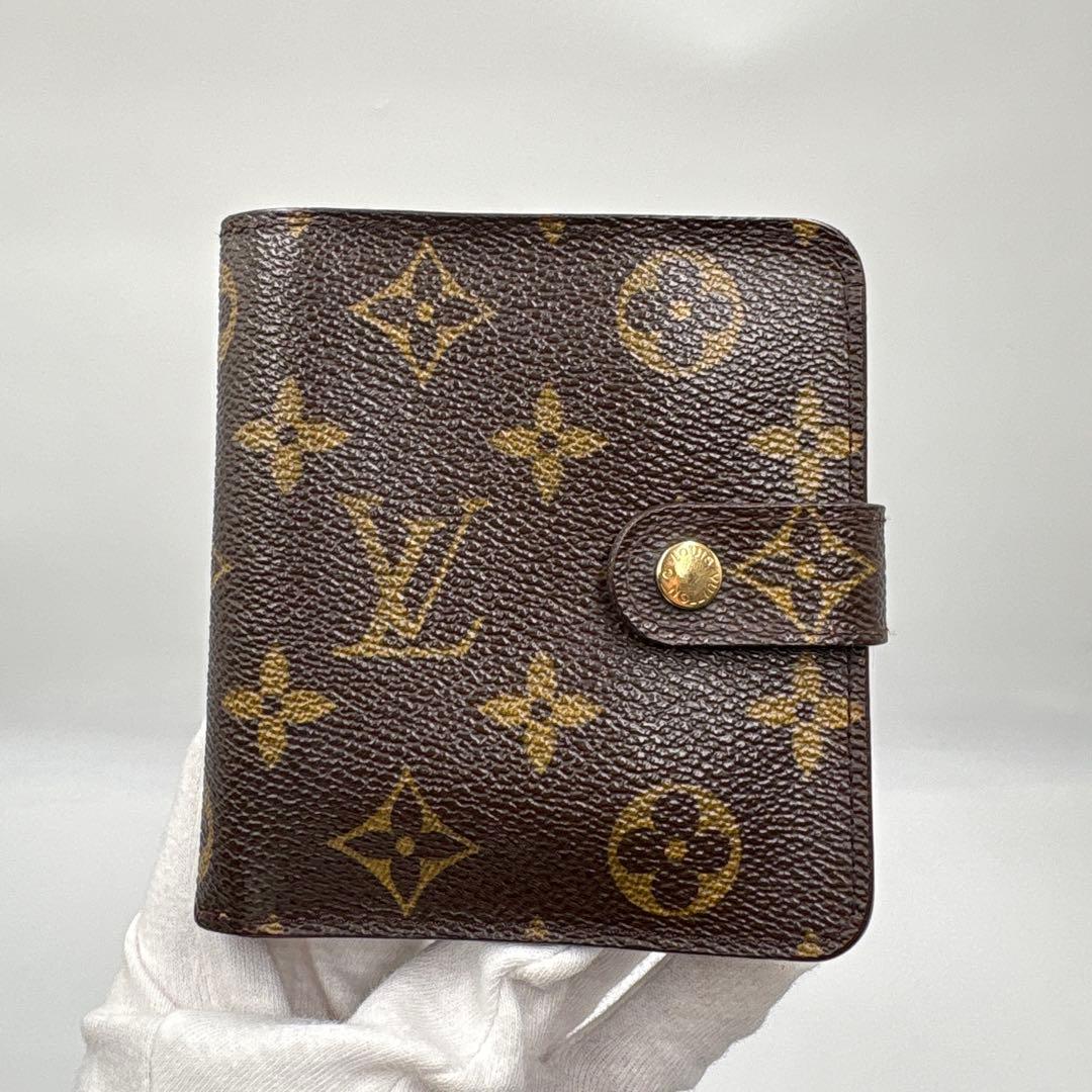 みやち様ルイヴィトンモノグラム コンパクト ジップ M61667 財布
