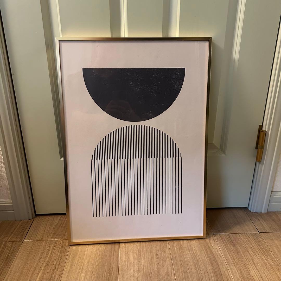 超美品 KANADEMONO ALUMI Art Frame アート2枚セット