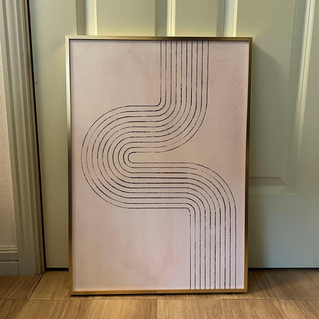 超美品 KANADEMONO ALUMI Art Frame アート2枚セット