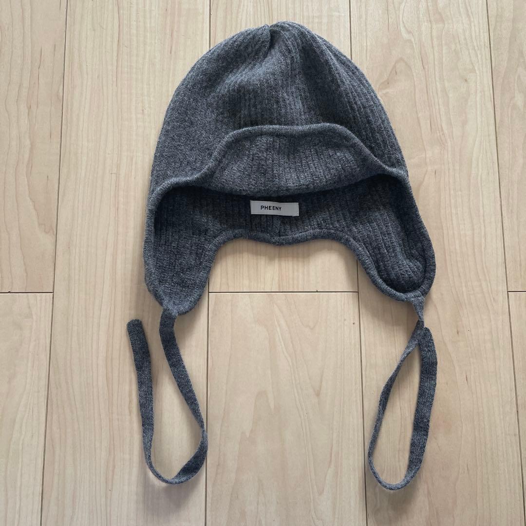 pheeny ニット帽 美品　ウールキャップ　フィーニー