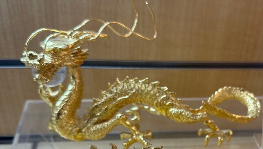 黄金龍 置物 厄祓い 御守り 最強開運