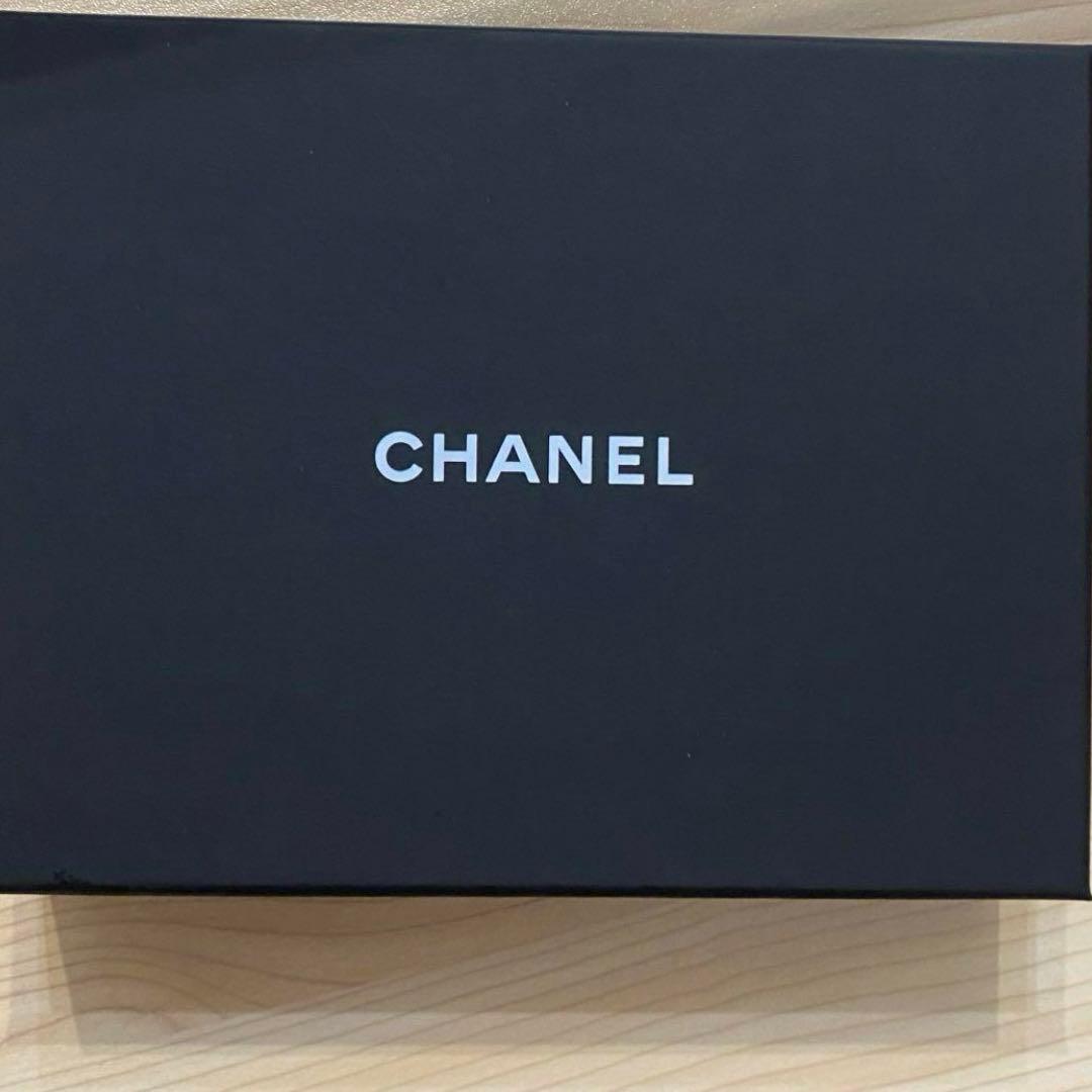 シャネル フラグメントケース マトラッセ　カードケース ピンク