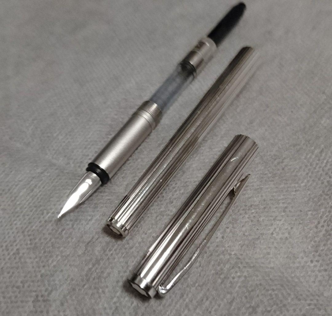 モンブラン ノブレス 万年筆 プラチナ