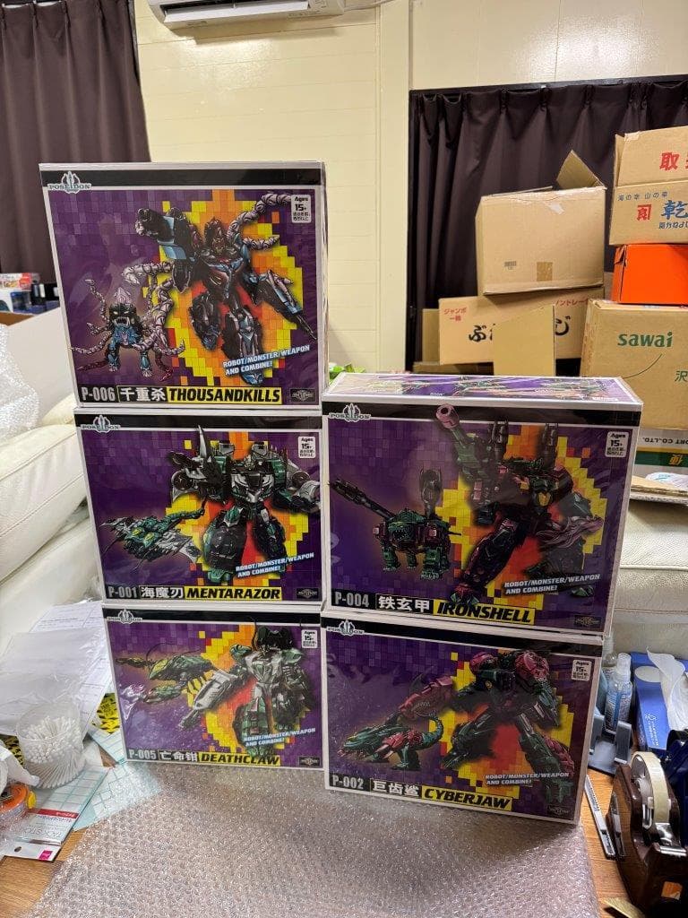 TFC Toys Poseidon 5体セット (P-003無) 開封未使用