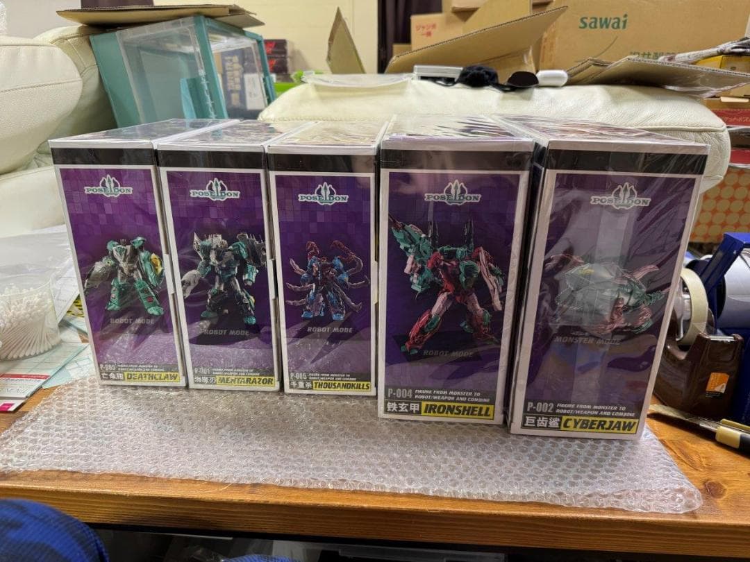 TFC Toys Poseidon 5体セット (P-003無) 開封未使用