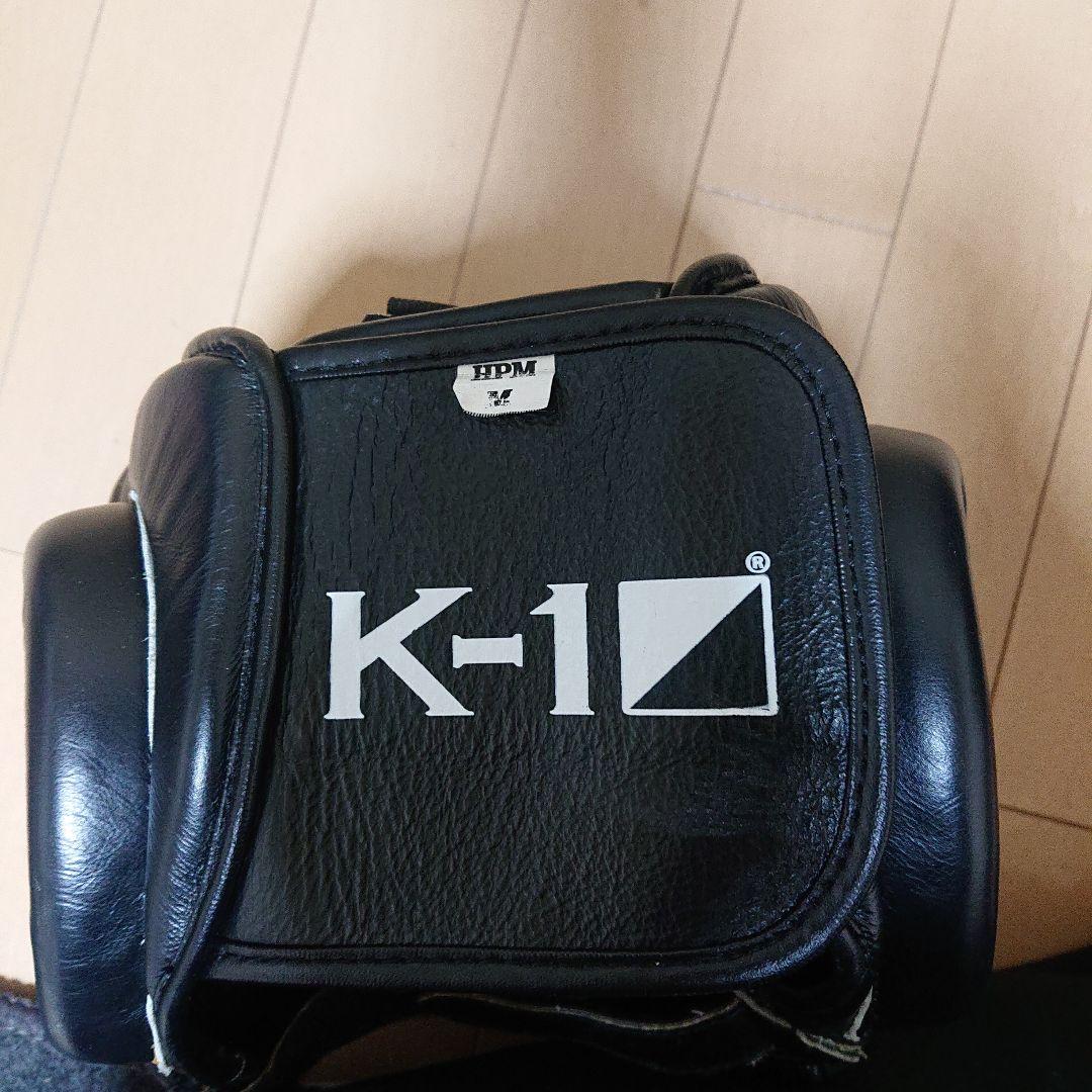K-1 ヘッドギア バー付き Mサイズ ブラック