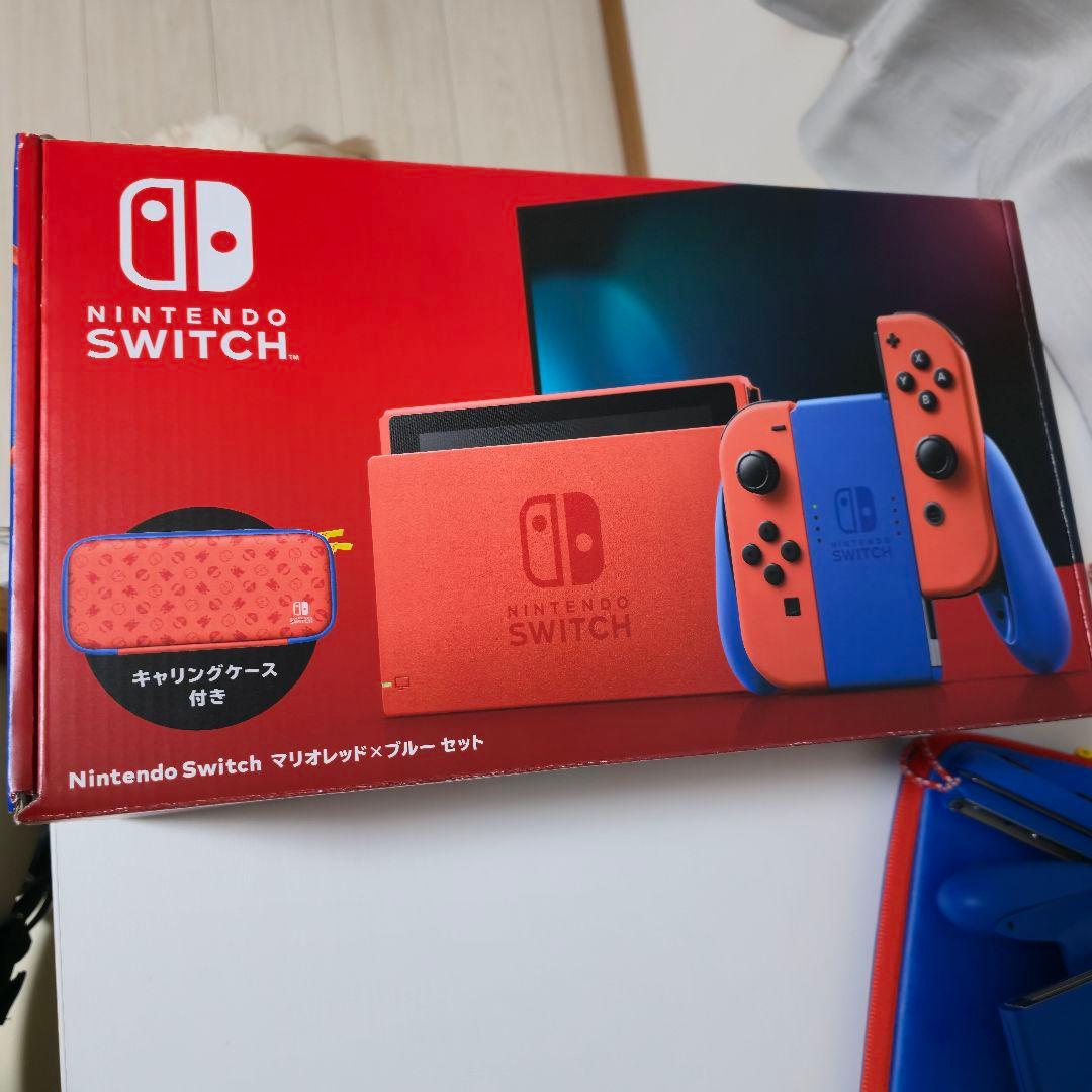 Nintendo Switch 本体 マリオレッド×ブルー