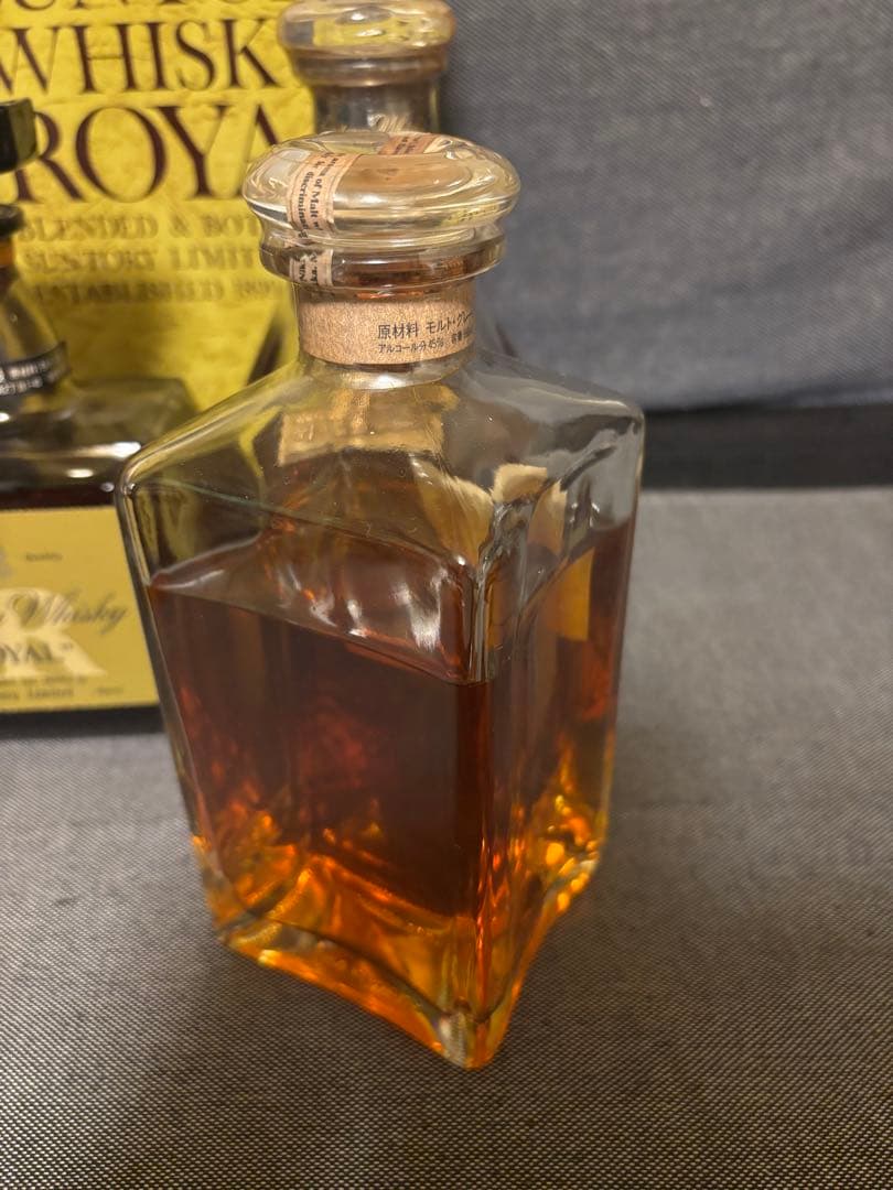 サントリーエクセレンス　ブレンドオブニッカなど　ウイスキー古酒　未開封3本セット