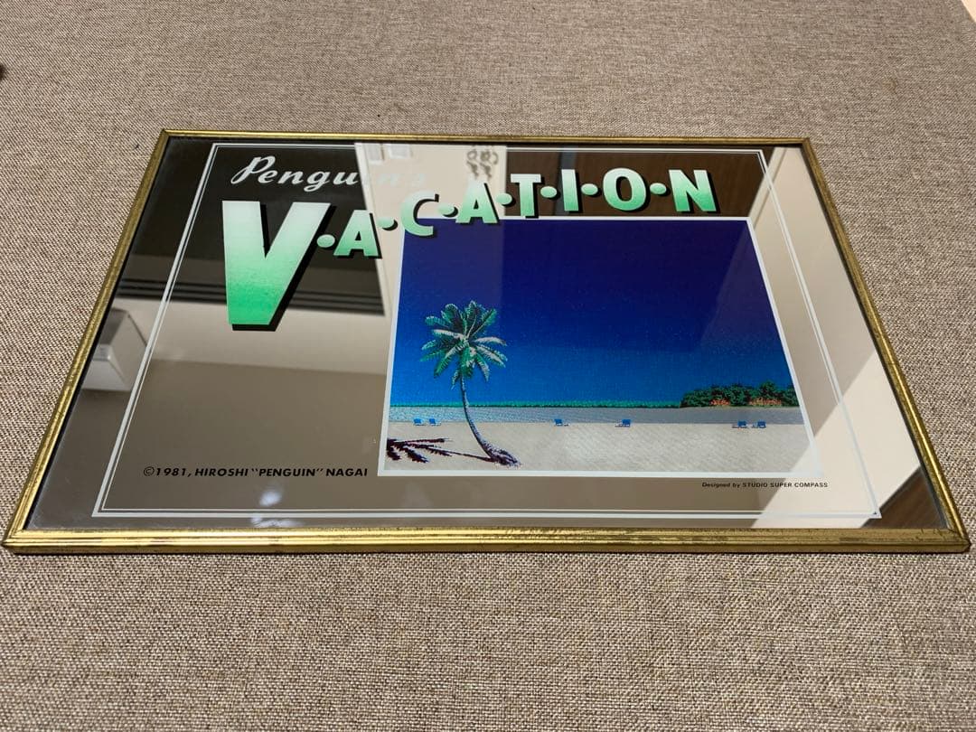 永井博　シティポップ　ミラー　80年代　city pop アメリカ雑貨ぽい