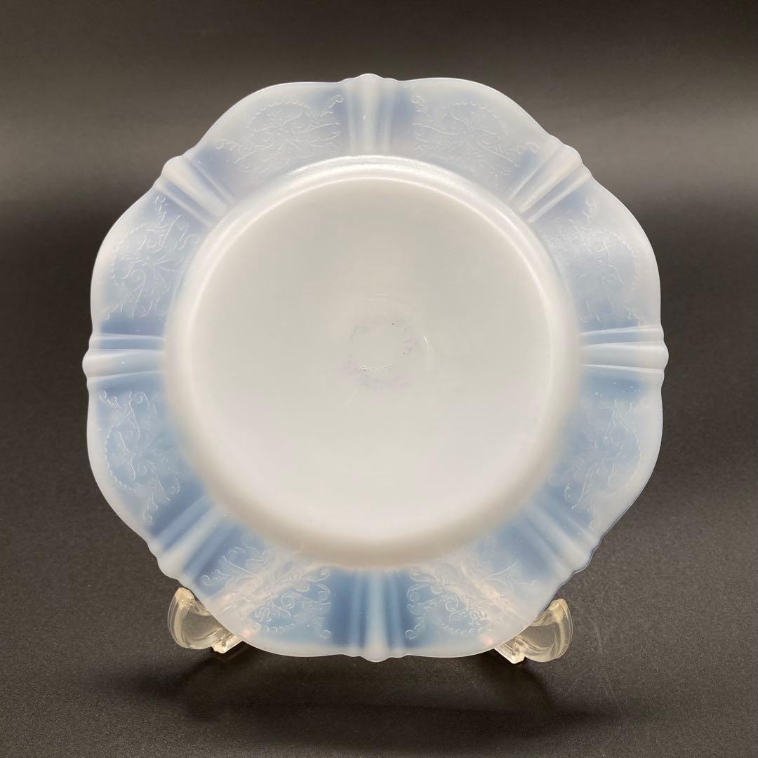 マクベスエバンス オパールセントガラス プレート 2枚セット