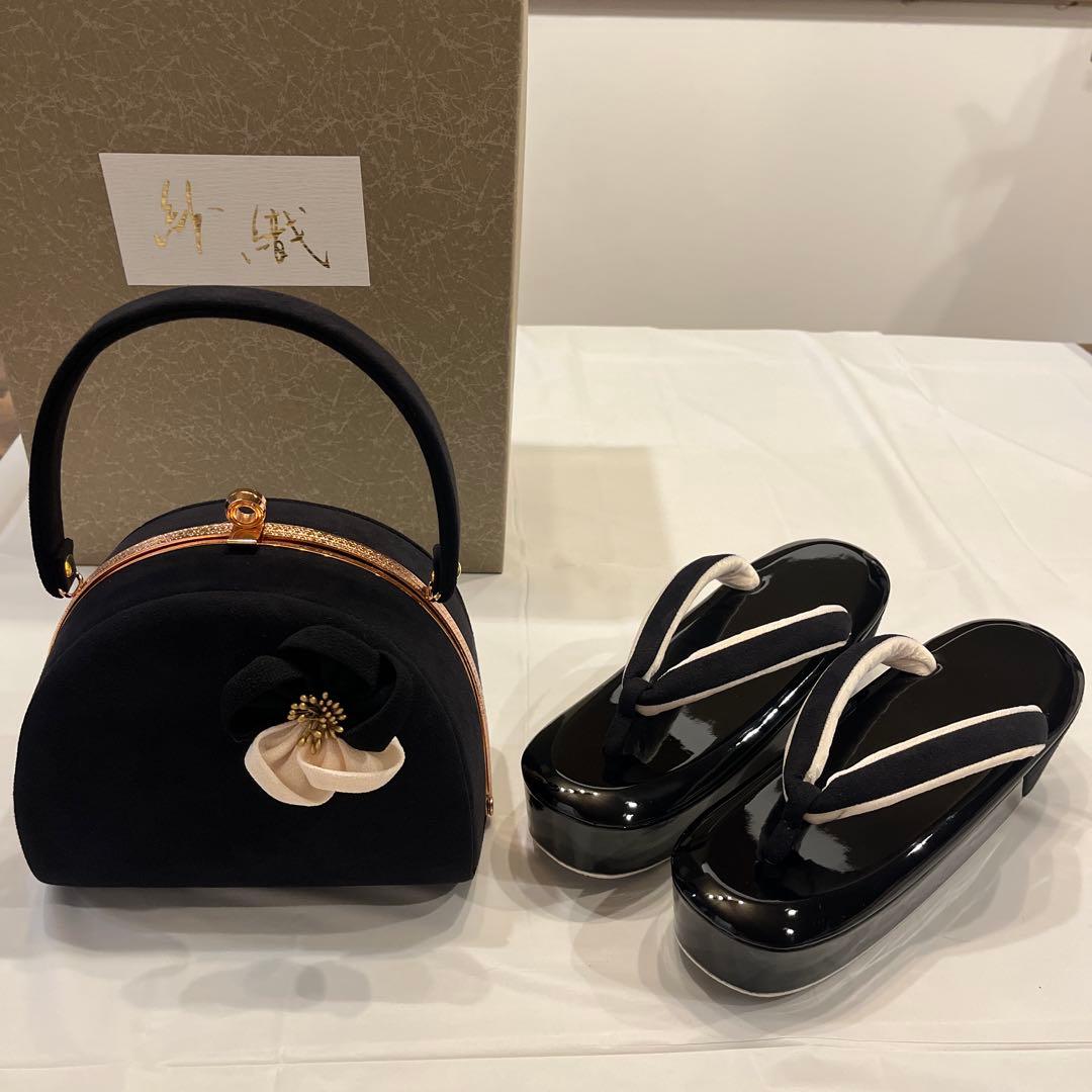 沙織　振袖　バッグと草履セット