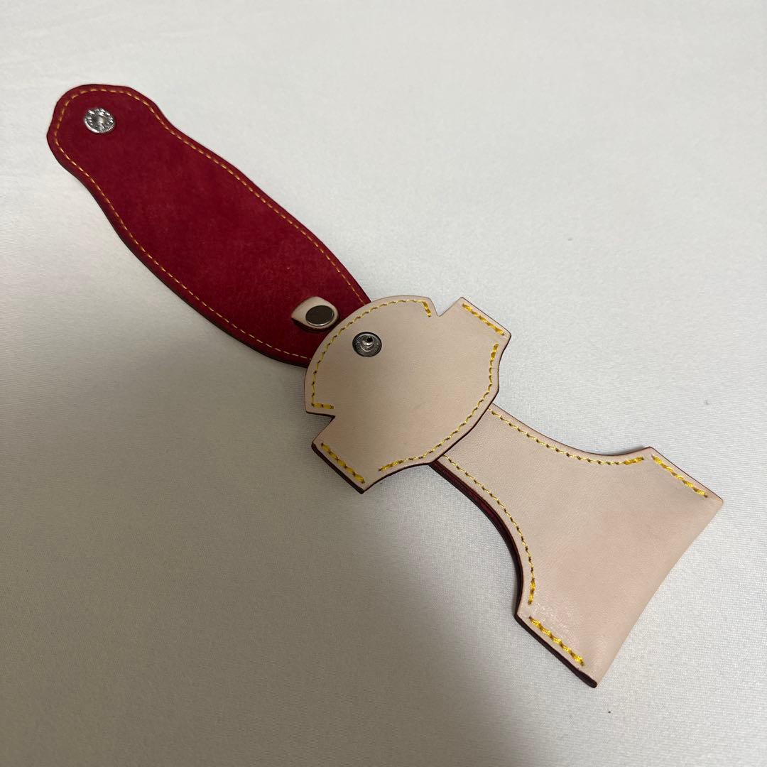 ジョーカードライバー×サード クリスタルワンホルダー ナチュラル×レッド