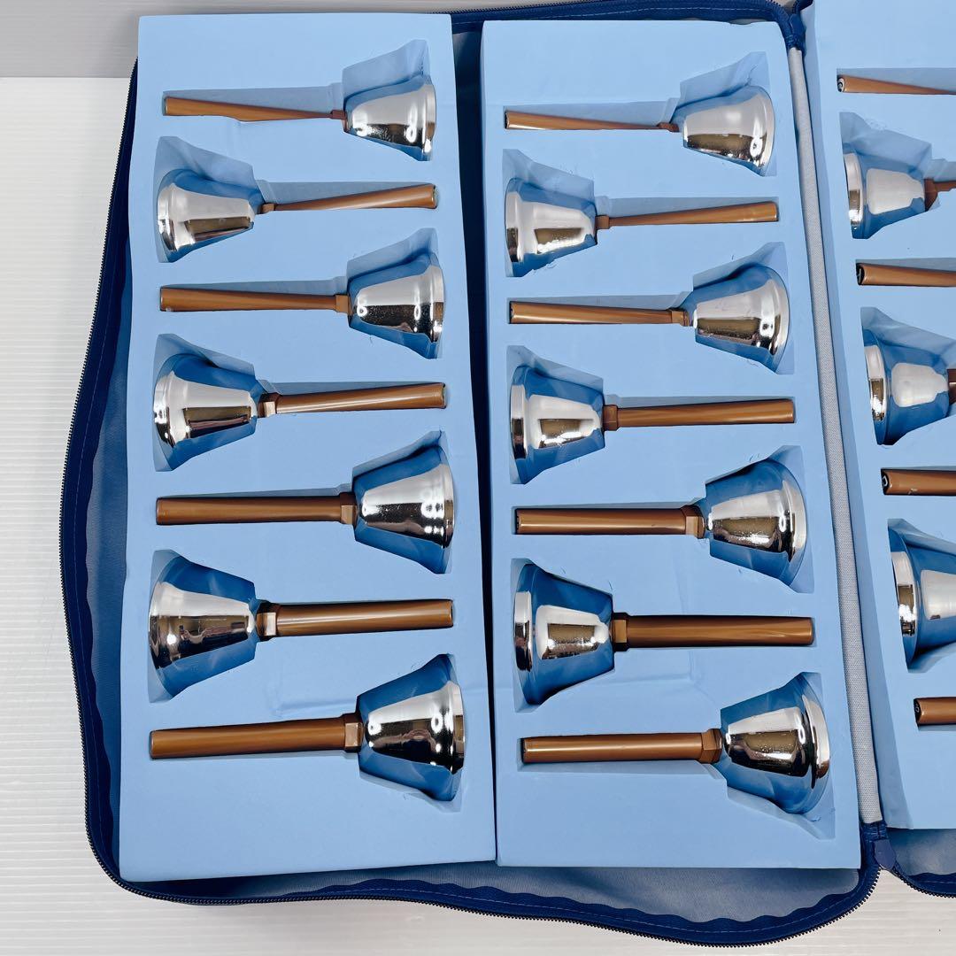 ゼンオン　ミュージックベル　27音セット　ソフトケース付き