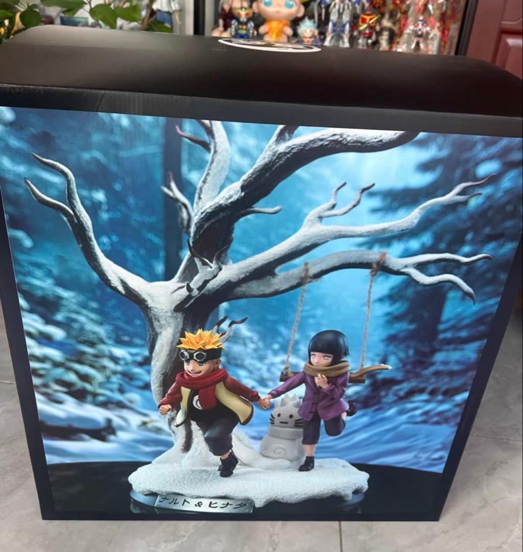 ナルト 日向ヒナタ うずまきナルト2点 ② ガレージキット ガレキ スタチュー